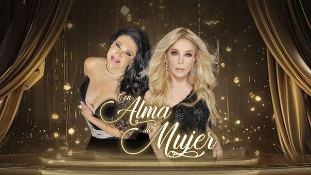 Fondo promocional del evento Con Alma De Mujer "Laura Flores Y Alejandra Avalos"