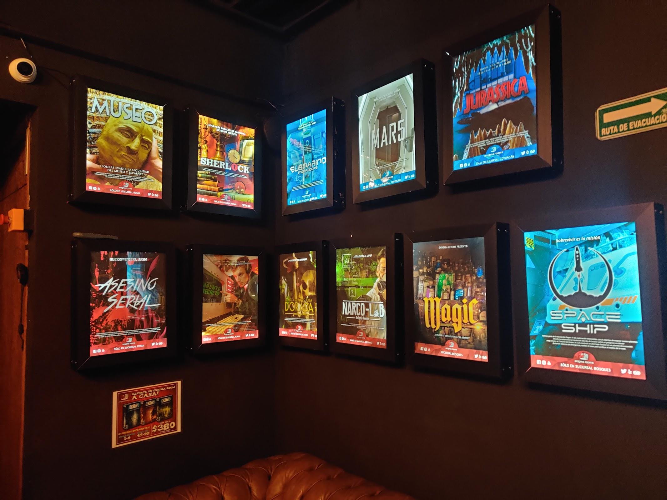 Enigma Rooms en Ciudad de México