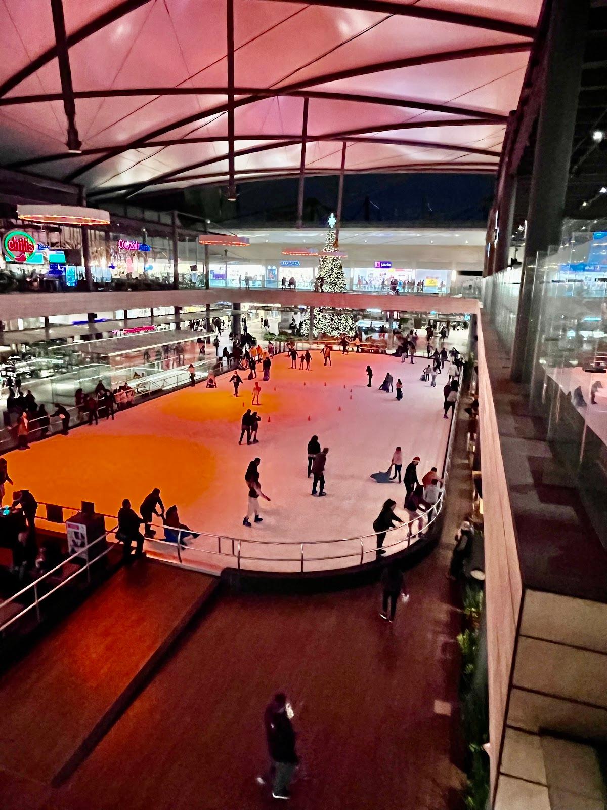 Fondo de Pista de Hielo Parque Vía Vallejo en Ciudad de México