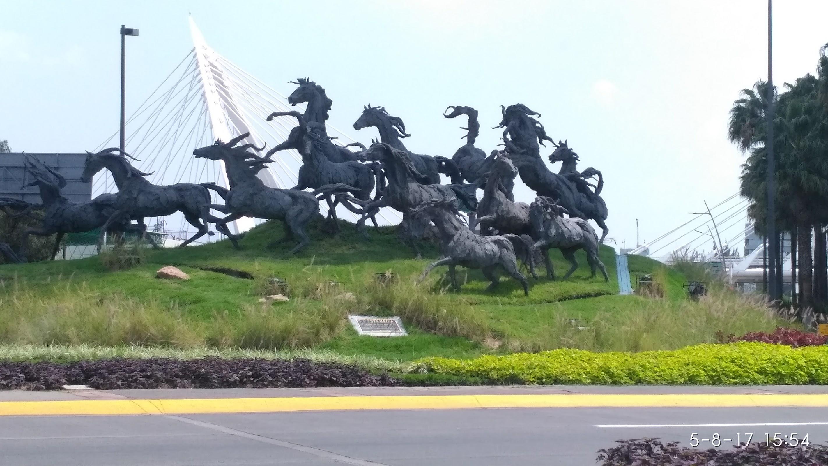 Glorieta de la Estampida en Guadalajara