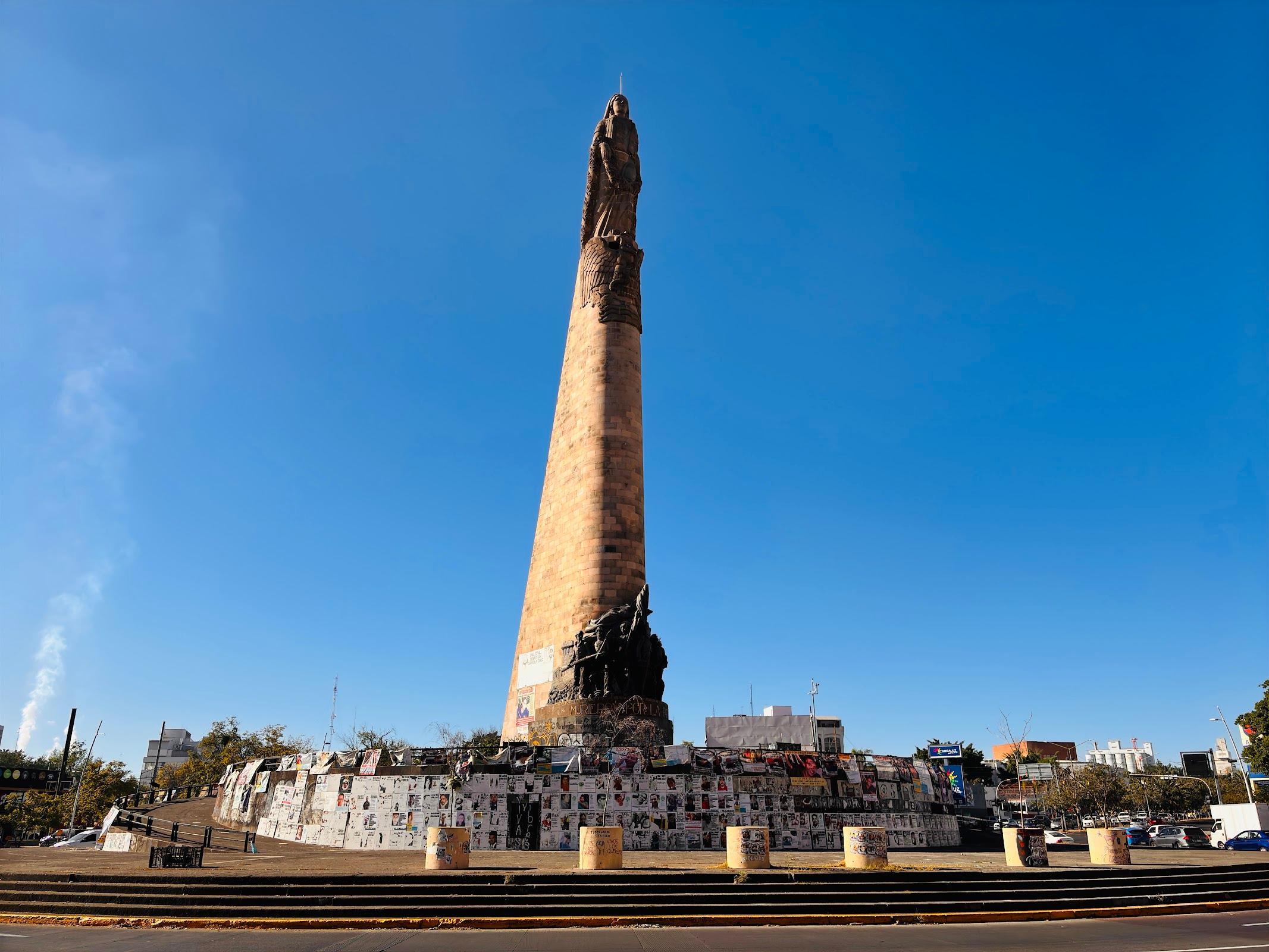 Glorieta de los Niños Héroes en Guadalajara