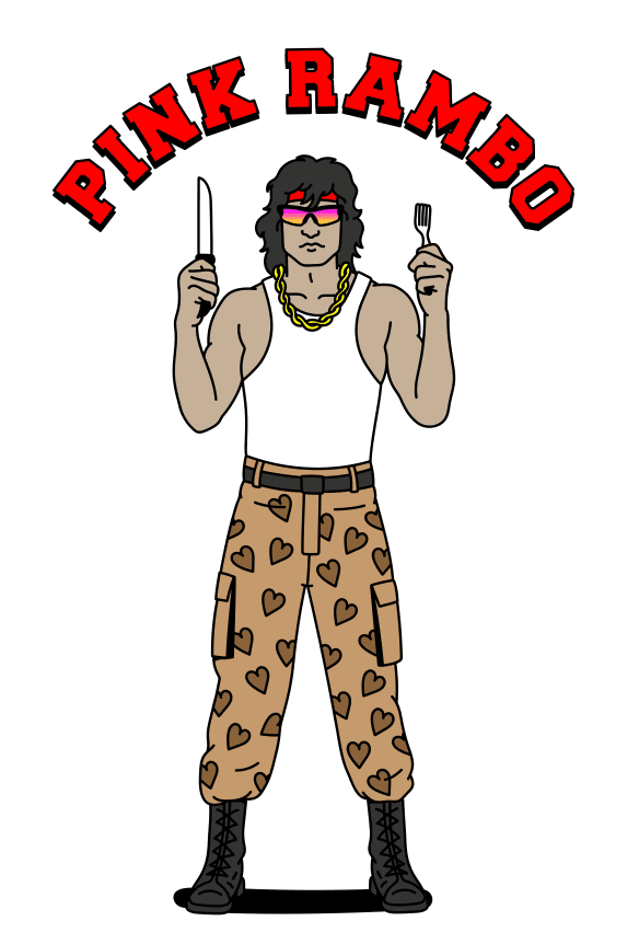 Pink Rambo miniatura 3