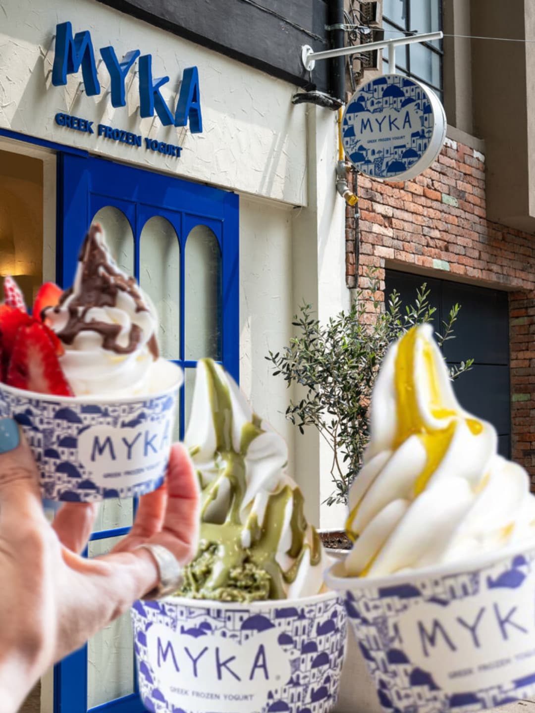 Myka Greek Frozen Yogurt miniatura 3