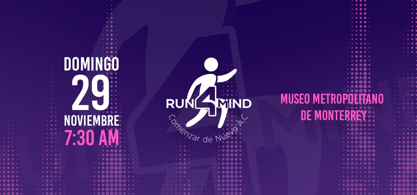 Carrera Run 4 Mind 2026 en Monterrey