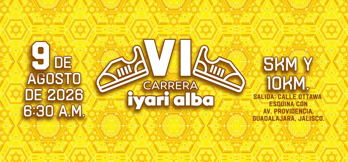 VI Carrera Fundacion Iyari Alba en Guadalajara