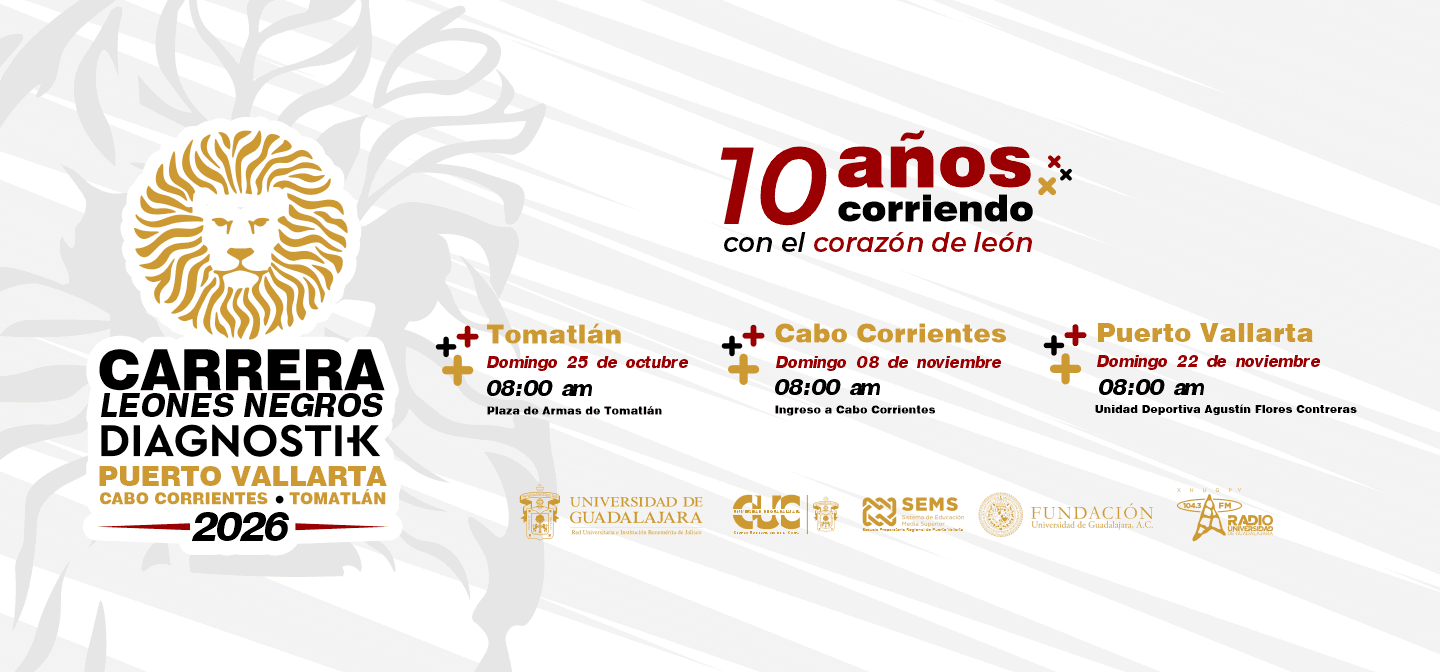 Carrera leones negros Puerto Vallarta 2026 en Puerto Vallarta