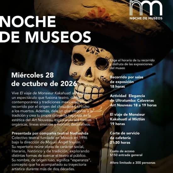 Noche de Museos de Octubre