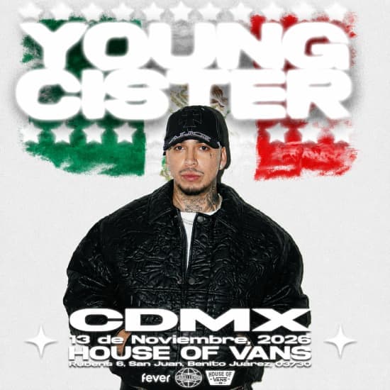 Promotional background for the event Young Cister