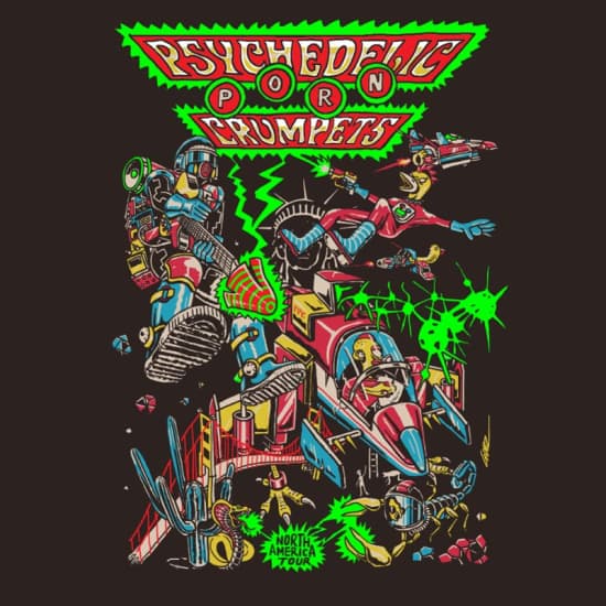 Psychedelic Porn Crumpets en Ciudad de Mexico