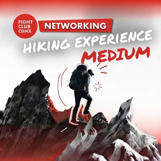 Evento de Networking de Senderismo 🤫 FIGHT CLUB 🤫 Nivel Mediano en Ciudad de Mexico