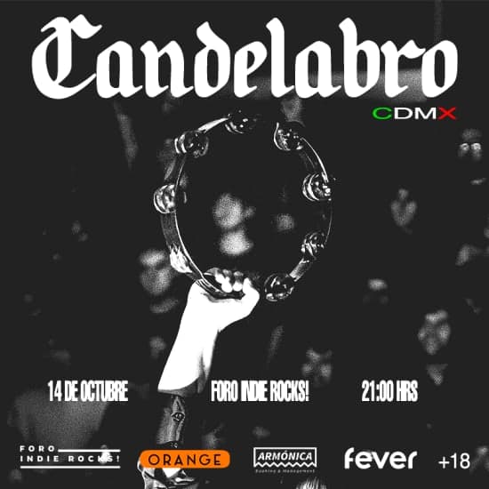 Fondo promocional del evento Candelabro