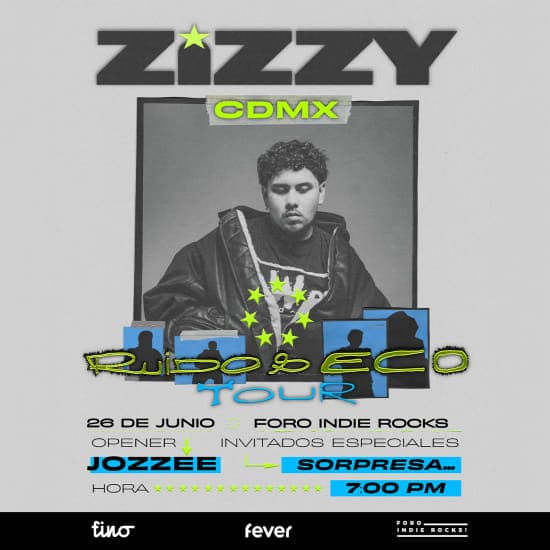 Fondo promocional del evento Zizzy (Segunda Fecha)