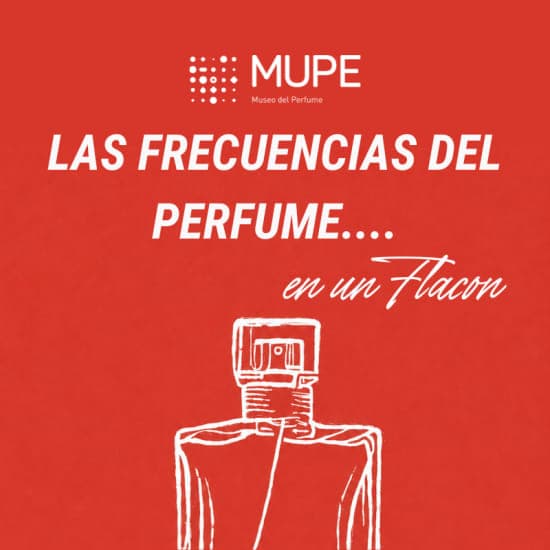 Fondo promocional del evento LAS FRECUENCIAS DEL PERFUME....en un Flacon