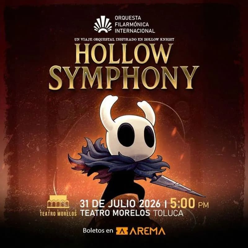 Fondo promocional del evento Hollow Symphony - Tributo Sinfónico en Toluca