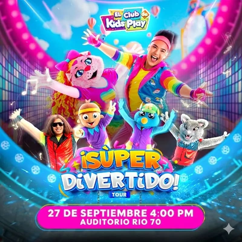 El Club de Kids Play "SUPER DIVERTIDO" en Monterrey, Nuevo León