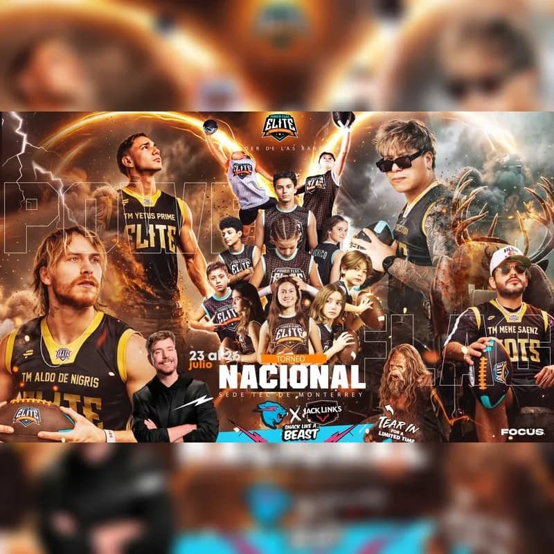 Fondo promocional del evento Torneo Nacional Power Flag Elite