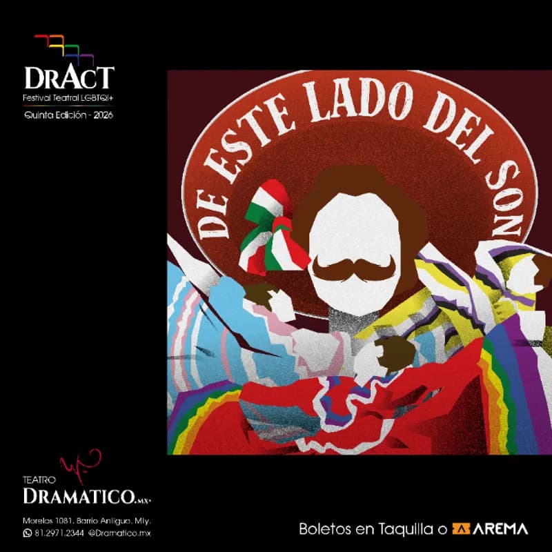 Fondo promocional del evento De Este Lado del Son en Monterrey