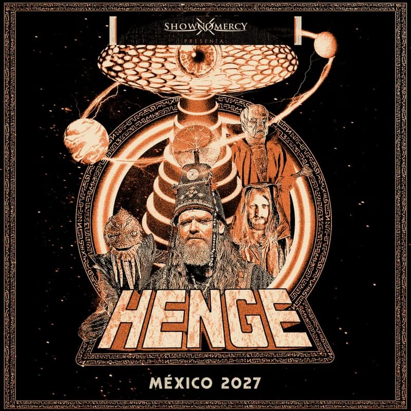 Fondo promocional del evento Henge en Monterrey