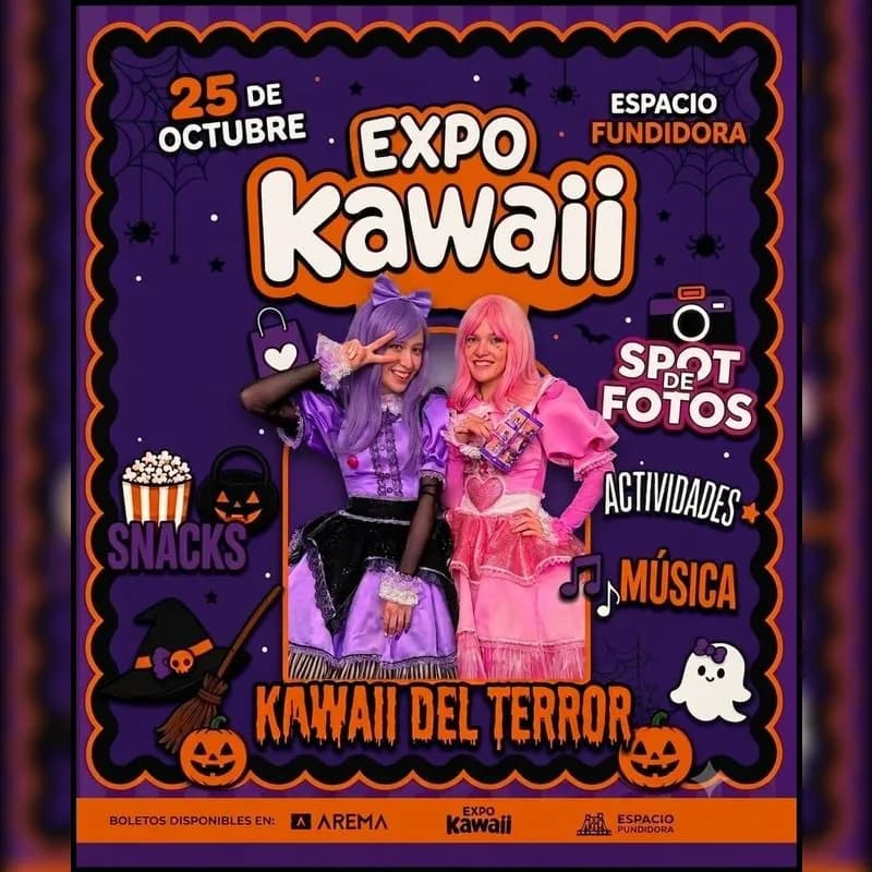 Expo Kawaii Halloween en Monterrey en Monterrey