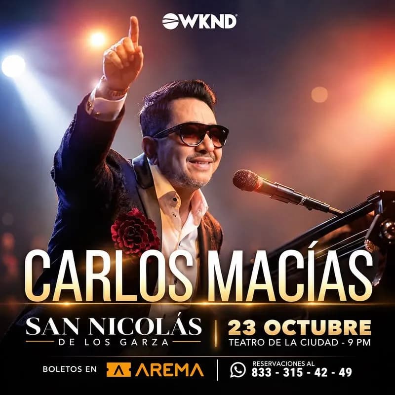 Carlos Macias en San Nicolás en San Nicolás de los Garza