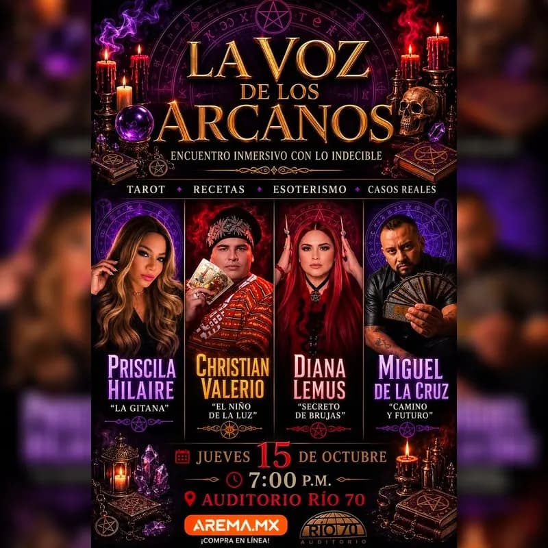 La Voz de los Arcanos en Monterrey en Monterrey