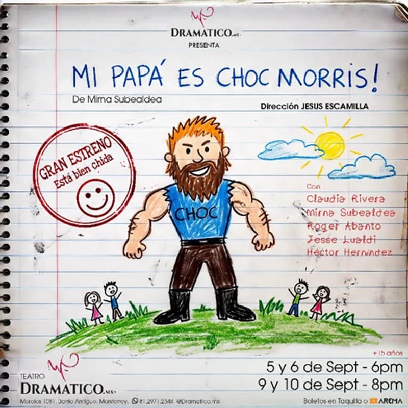 Imagen del evento Mi papá es Choc Morris