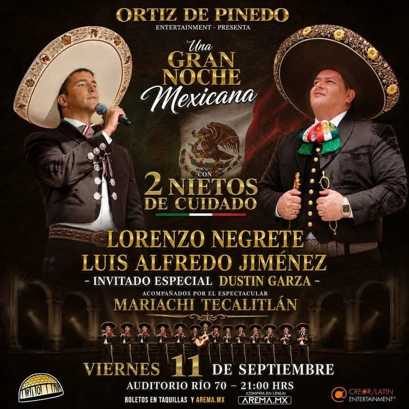 Lorenzo Negrete y Luis Alfredo Jimenez - 2 Nietos de Ciudado en Monterrey