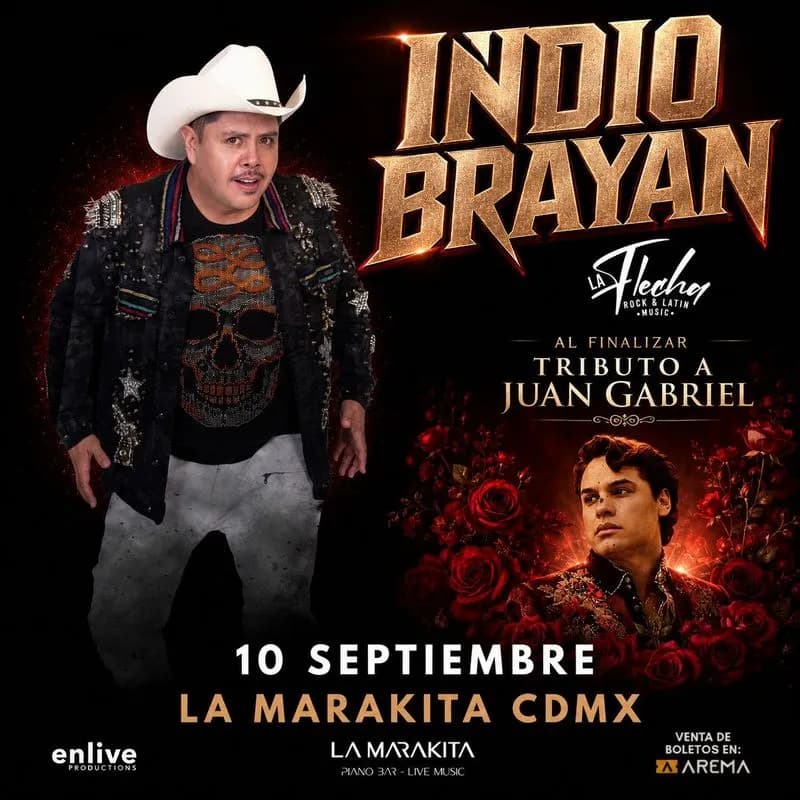 Tributo a Juan Gabriel en La Marakita en Ciudad de México