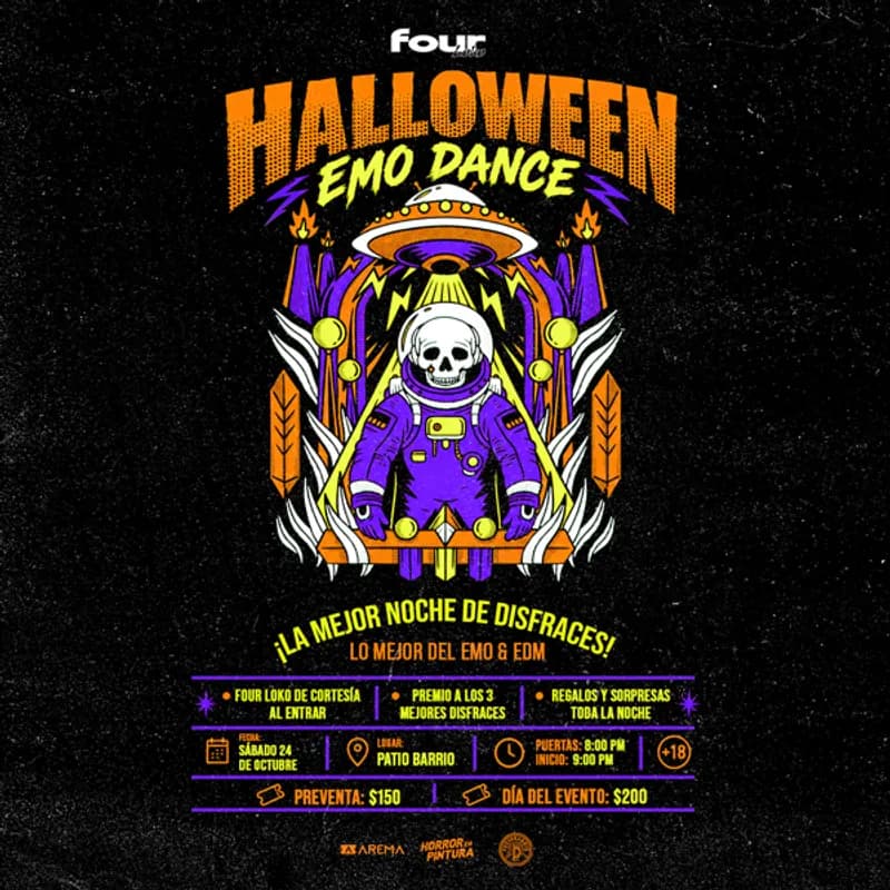 Halloween Emo Dance en Monterrey en Monterrey