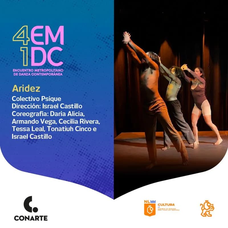 Fondo promocional del evento Aridez