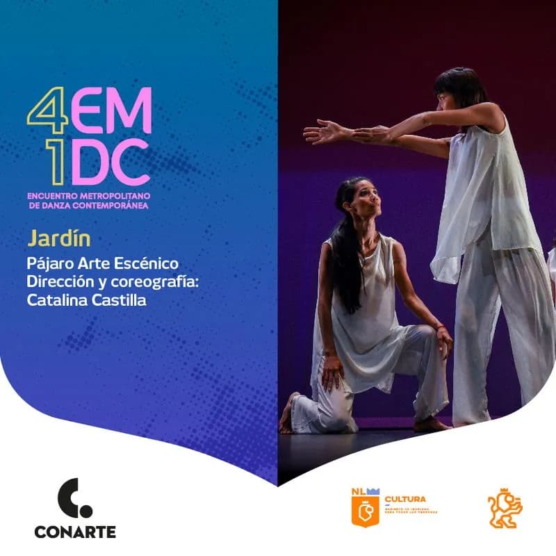 Fondo promocional del evento Jardín