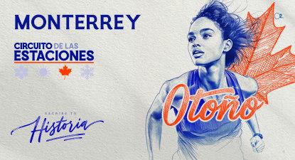 Fondo promocional del evento C. de las Estaciones Otoño Monterrey 2026