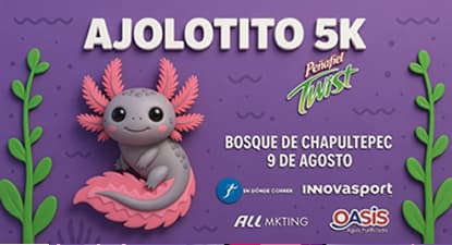 Ajolotito 5 km 2026 en CDMX
