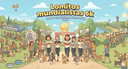 Lomitos Mundialistas 2026 en Bosque de Aragón CDMX