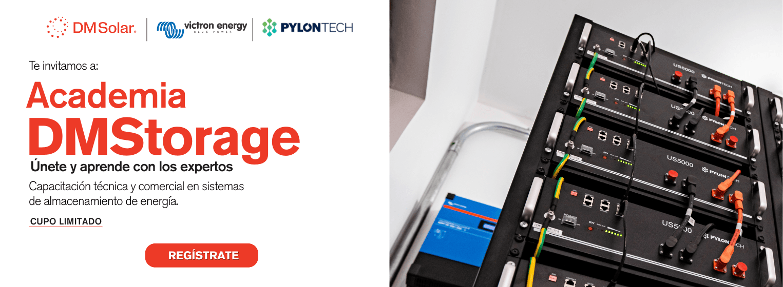Fondo promocional del evento Academia DMStorage Edición Monterrey