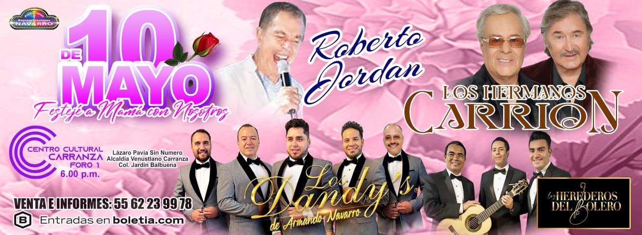 Los mejores exponentes del Bolero festejando a Mamá