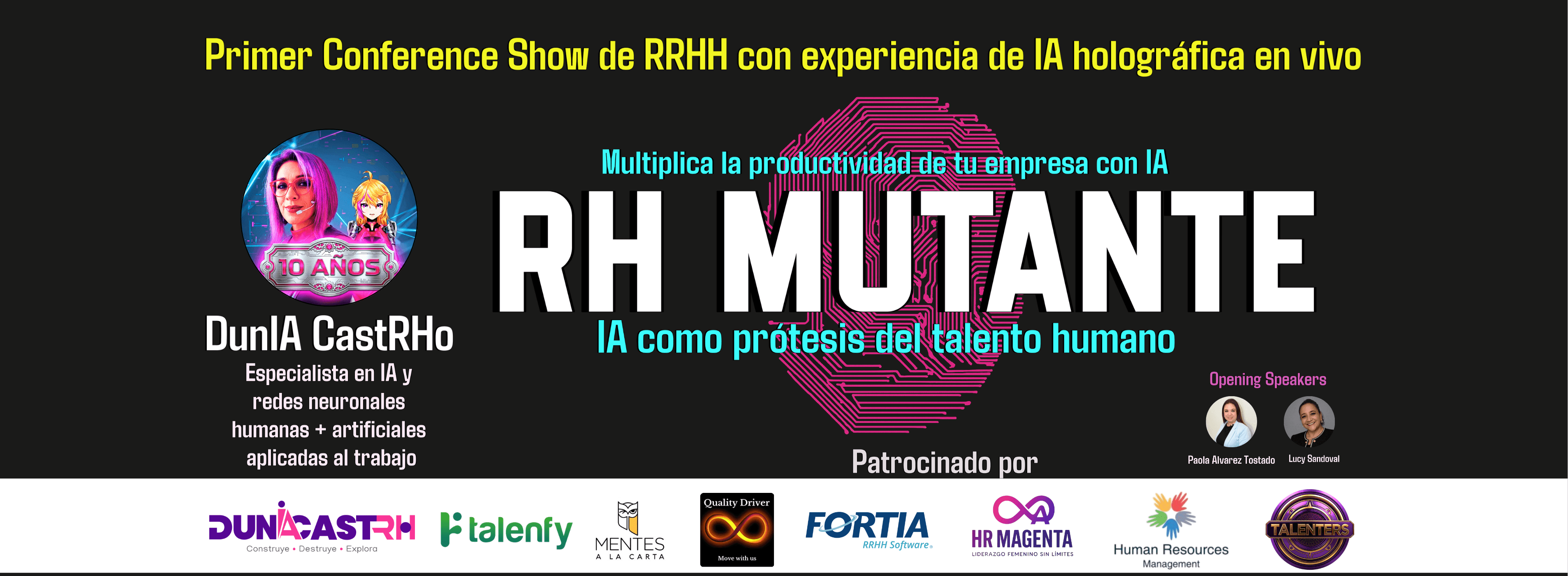 Conferencia RH Mutante: Multiplica la productividad en Ciudad de México