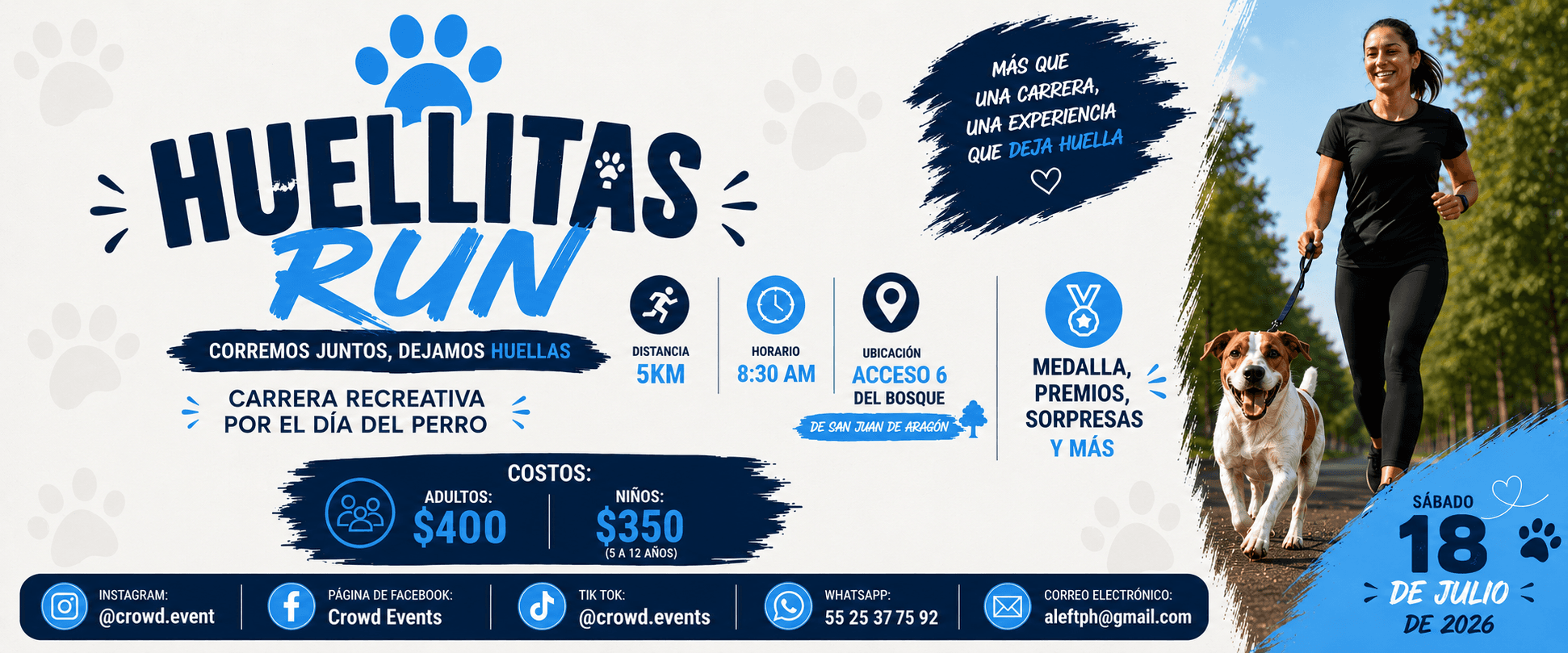 Huellitas Run en Ciudad de México