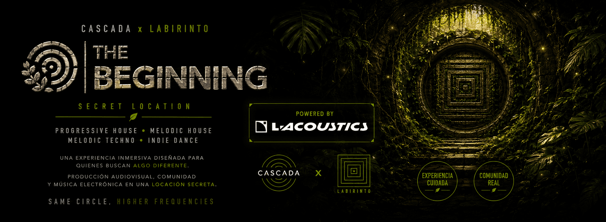 🌿 THE BEGINNING - CASCADA x Labirinto en San Pedro Garza García