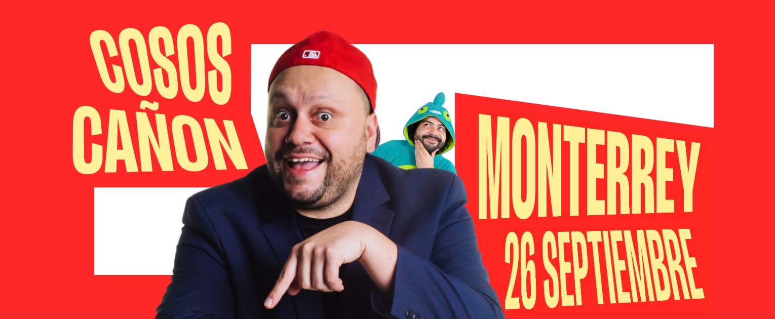 Fondo promocional del evento COSOS CAÑON en San Nicolás - Sábado26