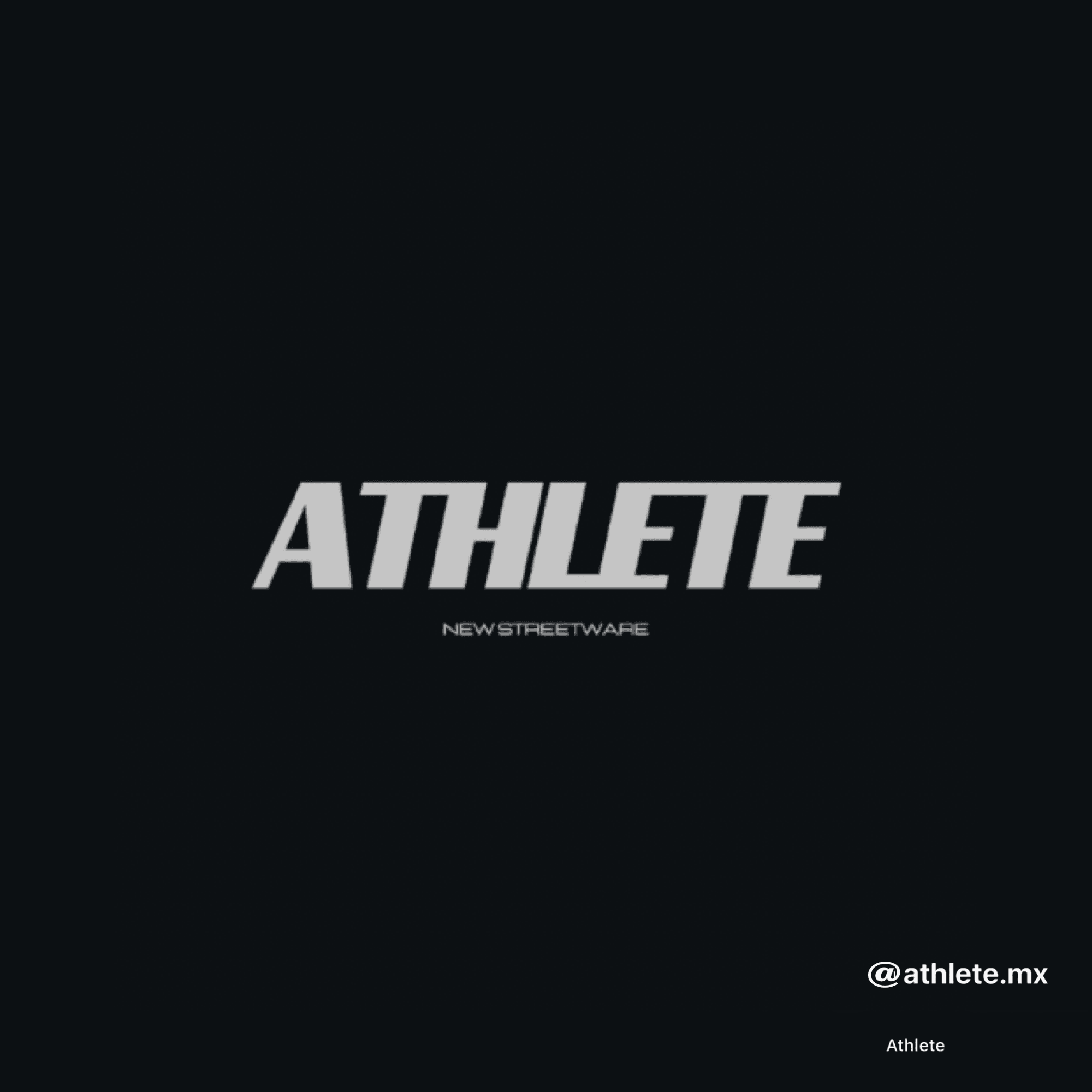 Fondo promocional del evento ATHLETE MX