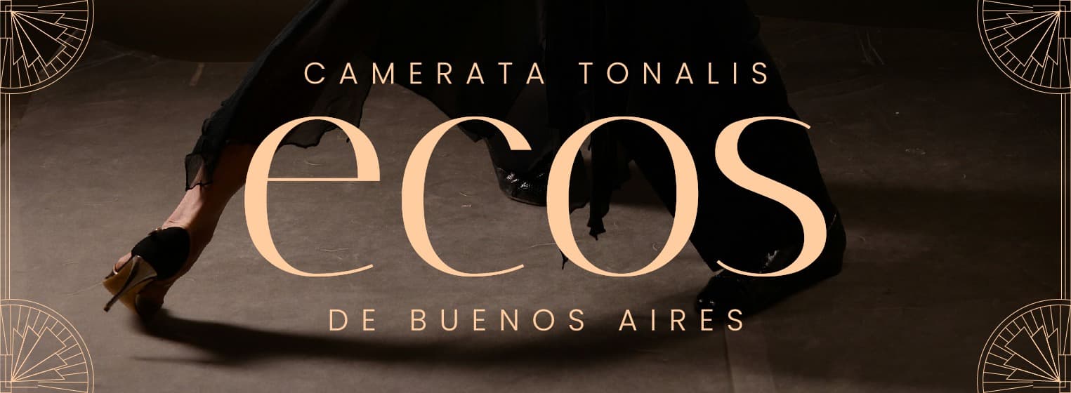 Fondo promocional del evento Ecos de Buenos Aires