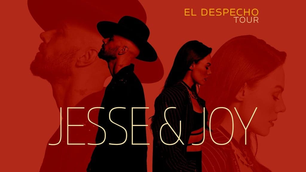 Fondo promocional del evento Jesse & Joy
