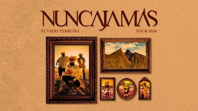 Fondo promocional del evento Nunca Jamás
