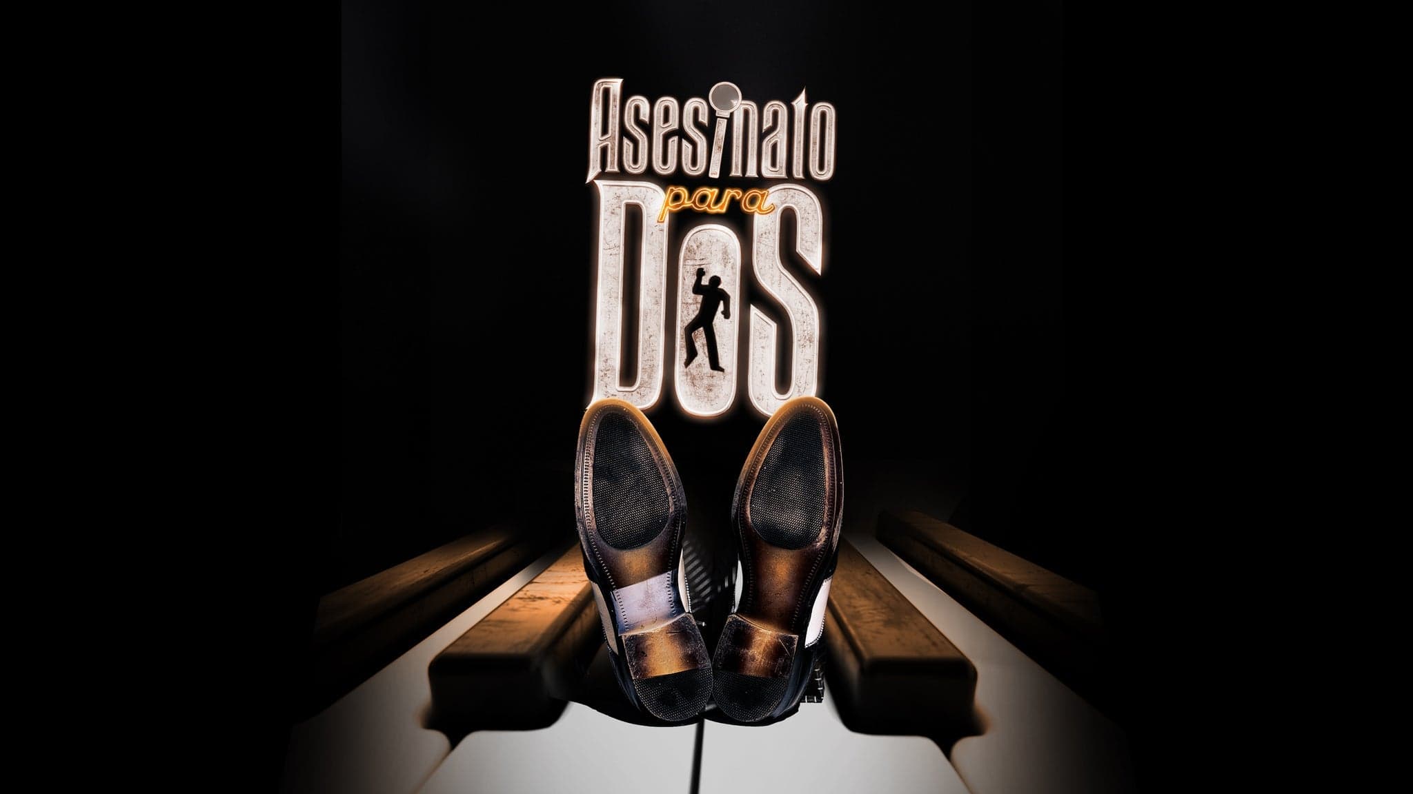 Fondo promocional del evento Asesinato para dos