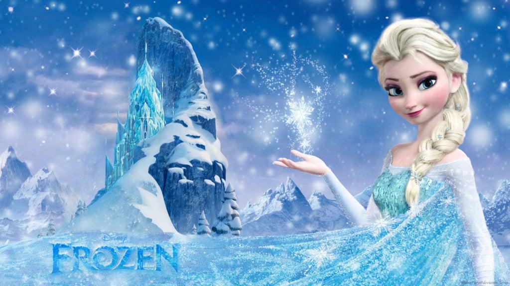 Fondo promocional del evento Frozen La Pelicula Orquesta en Vivo