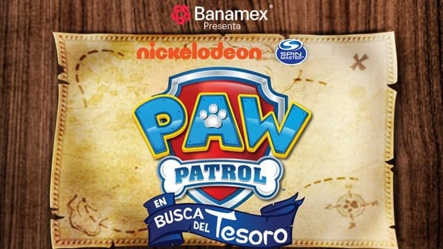 Paw Patrol en busca del tesoro perdido en Ciudad de Mexico