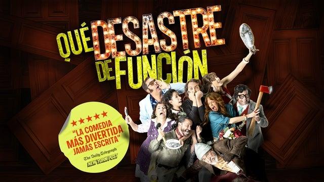 Qué desastre de función en Ciudad de Mexico