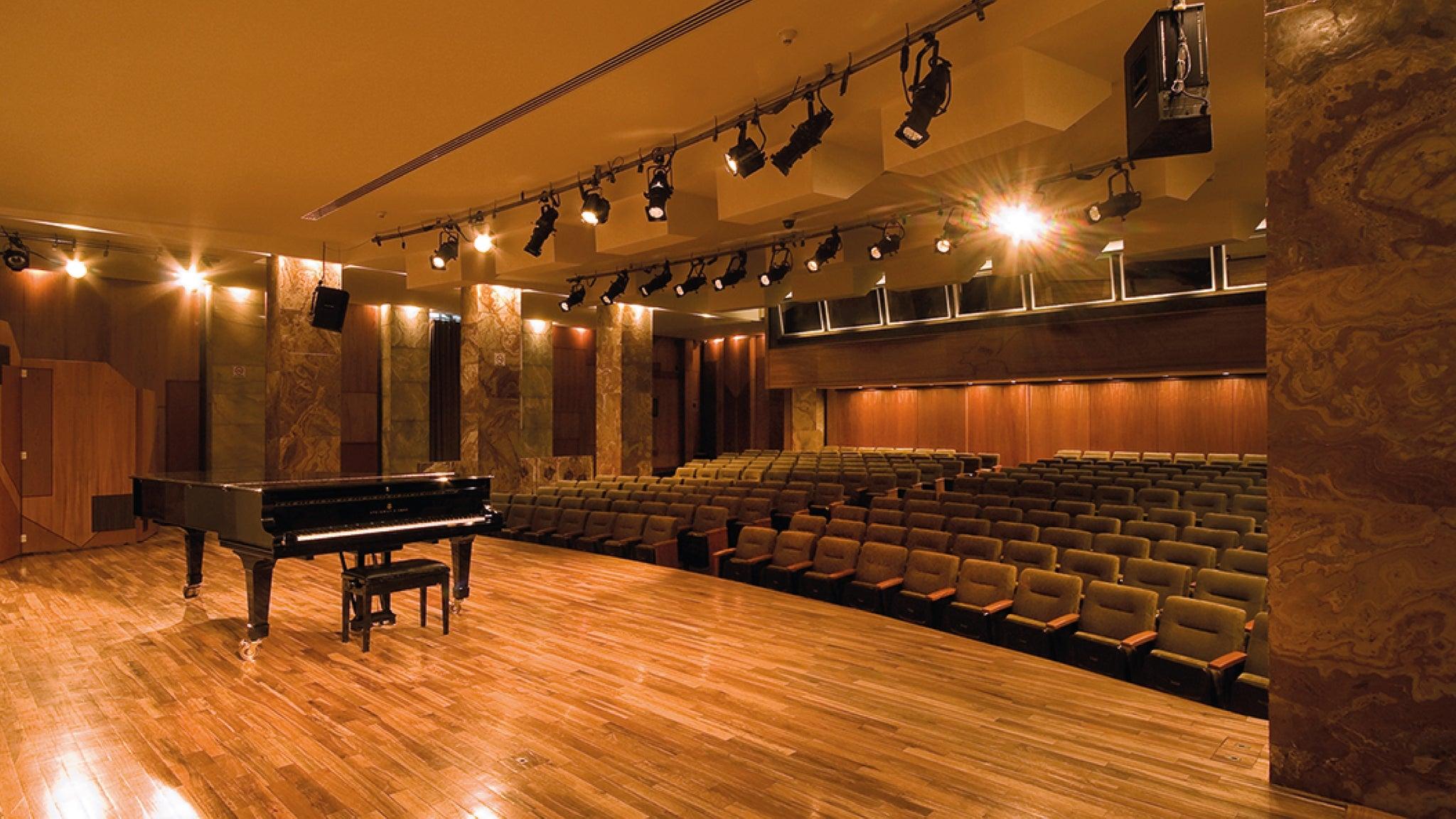 Fondo promocional del evento Música INBAL Ana C. Acosta, S. Piñeirúa, 8+. Ingreso 17:30 h.