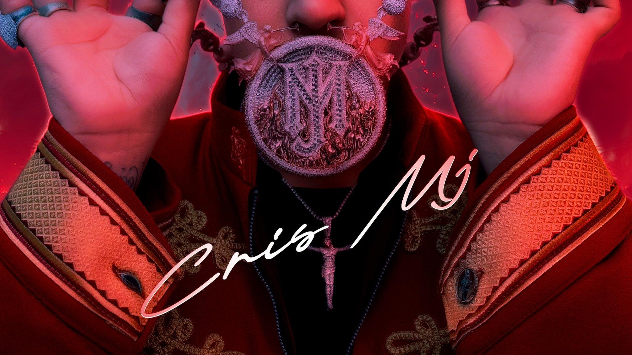Fondo promocional del evento Cris MJ